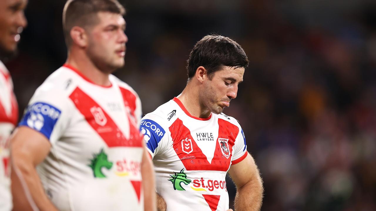 It took a monster deal to lure Ben Hunt to the Dragons – but success hasn’t followed. Picture: Getty