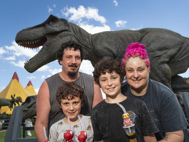 Jurassic Creatures exhibit officially opens in Toowoomba