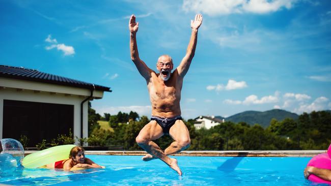 Jumping for joy: any age pension rise is a welcome move. Picture: iStock