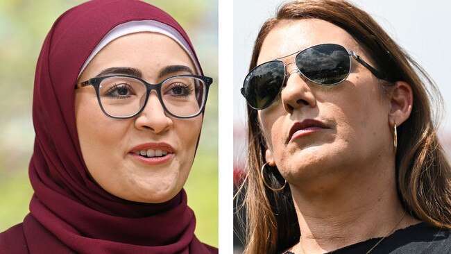 Senators Fatima Payman and Lidia Thorpe. Pictures: NewsWire/Martin Ollman