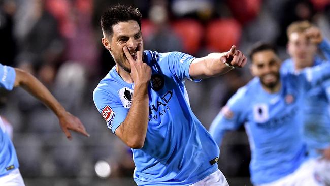 Bruno Fornaroli says the time is now for City to win its first A-League title. Picture: Getty