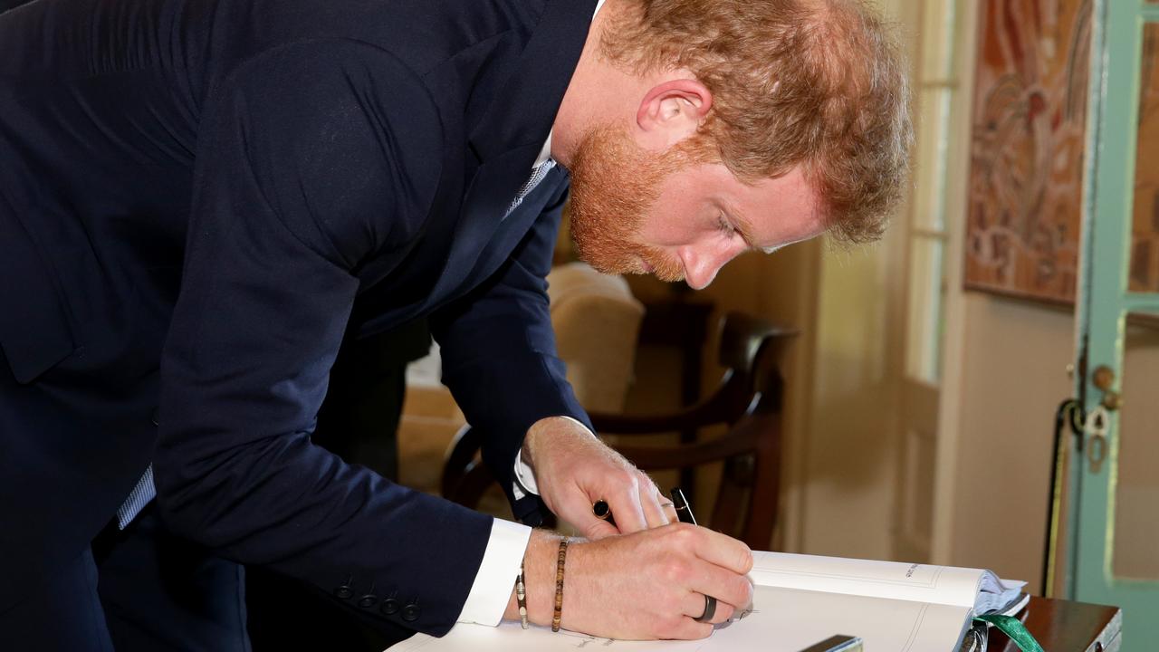 Prince Harry has reportedly been paid $27 million for his memoir by Penguin Random House. Picture: Jonathan Ng