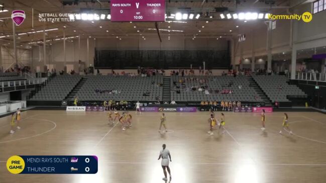 Replay: Netball Queensland U16/U18 State Titles Day 1 - Northern Mendi Rays South v Sunshine Coast Thunder (U16)