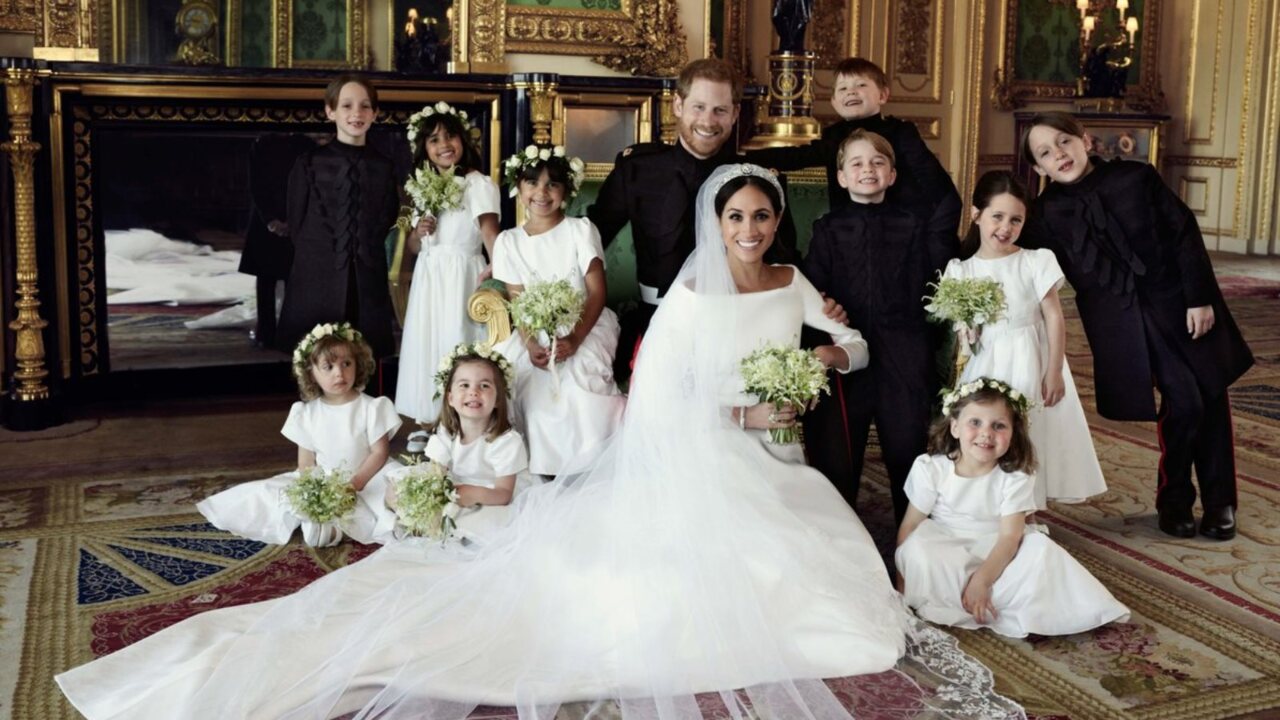 Official royal wedding photographs released