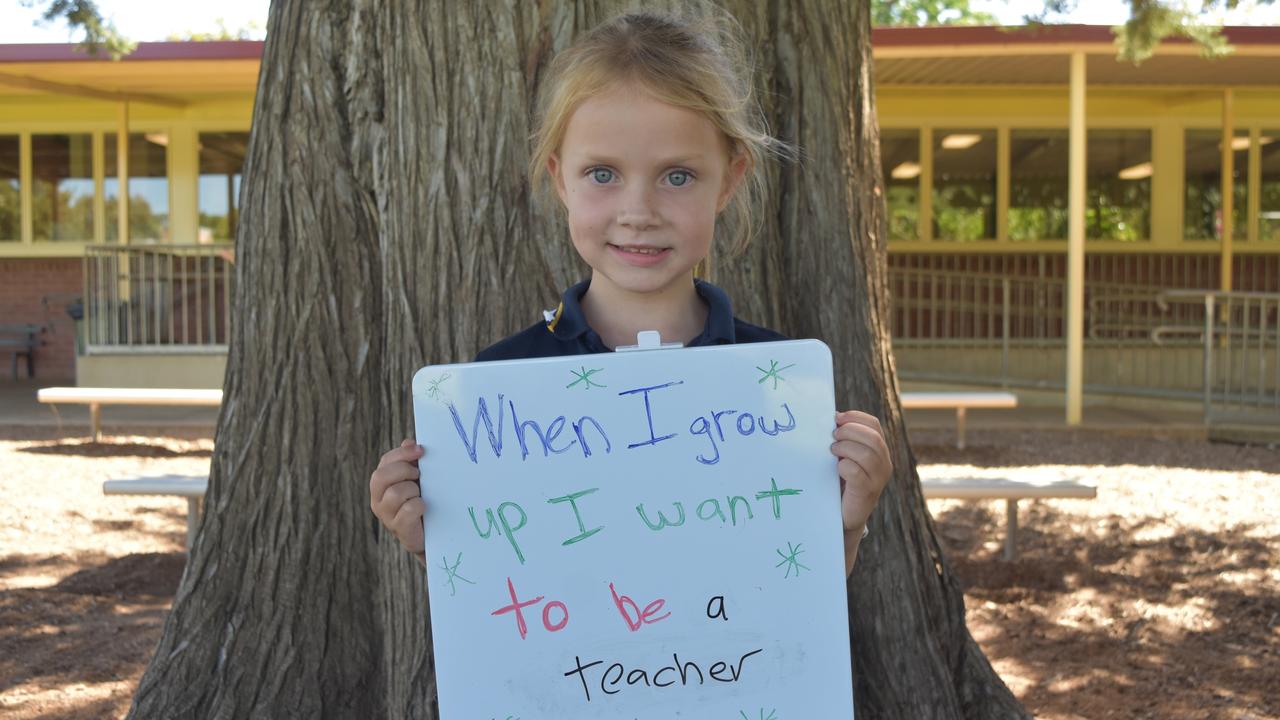 My First Year - South Wagga Public School students say what they would like to be when they grow up . Picture: Sam Turner