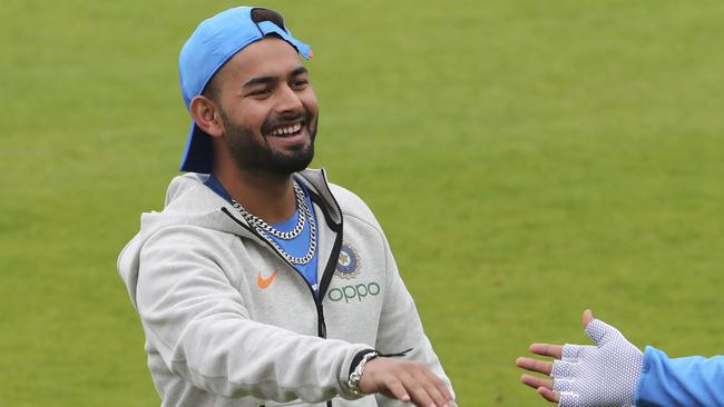 Rishabh Pant will replace Dhawan in the Indian team. Picture: AP