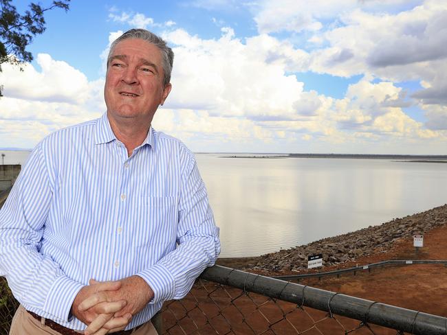 Bush SummitÃ. WATER: If it was proposed today, it would be laughed out of the Environment Court. But 50 years after the dam was complete, Central Highlands Mayor Kerry Hayes says Fairbairn Dam is the prime reason for the development of Central Queensland. Pics Adam Head