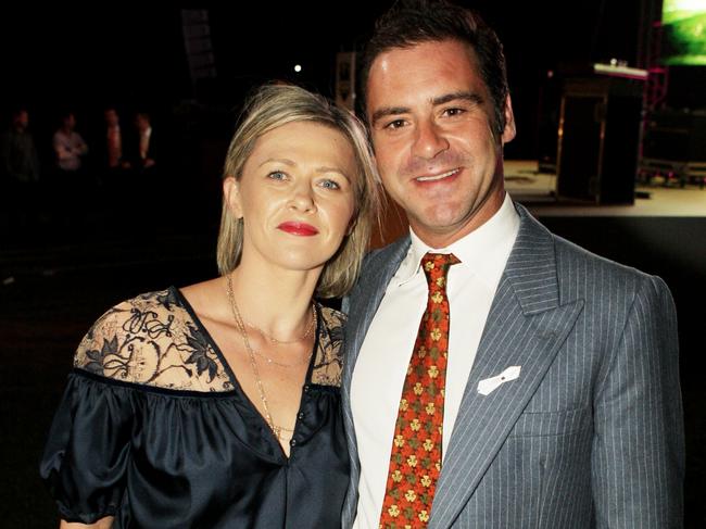 O’Keefe with this now ex-wife Eleanor, pictured in 2009.