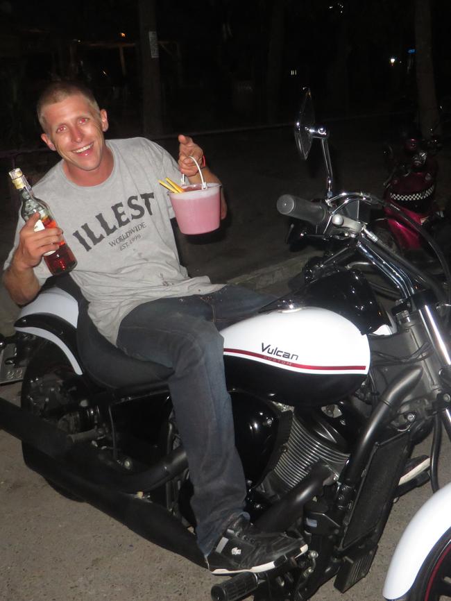 Beau Goetz was involved in a serious motorbike accident in Thailand.