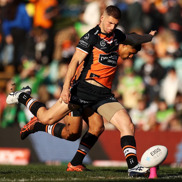 Adam Doueihi will take the tee at the Tigers. Picture: Mark Kolbe/Getty Images