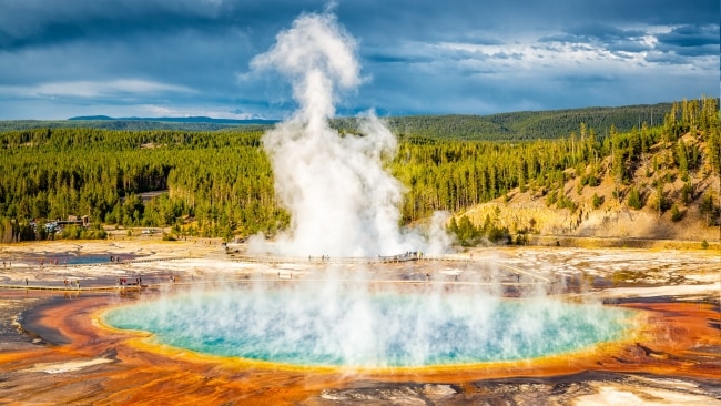 <h2>2. Yellowstone National Park, Wyoming</h2><p><strong>When:</strong> In winter, for a unique Wild West experience.</p><p><strong>Why:</strong> You can’t do a tour of America’s national parks without exploring one of the most famous. Yellowstone – or Jellystone, for a particular generation – draws travellers year round to see abundant wildlife and active geysers, and to go hiking and fishing. Summer is busy, so head here in the off-season. Most of the roads are closed to cars in winter (except the North Entrance, in Montana), however you can still enter the park in the south, east or west on a snowmobile or snow coach tour, or on snowshoes and cross-country skis. As for wildlife, expect to see bison and elk.</p><p><a href="https://travelwyoming.com/" target="_blank" rel="noopener">travelwyoming.com</a></p>