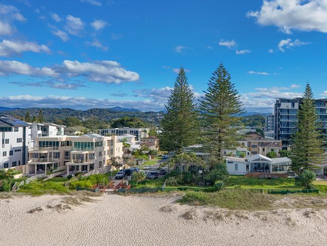 An absolute beachfront site at Palm Beach has sold for more than $40m