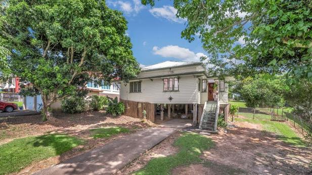 This three-bedroom house at 68 Mary St, East Innisfail, is on the market for $287,000.