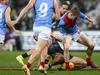 Crows set to dodge Rankine bullet after hit on Dogs defender