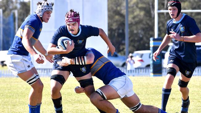 Brisbane Grammar School player Xavier Craig . Picture, John Gass