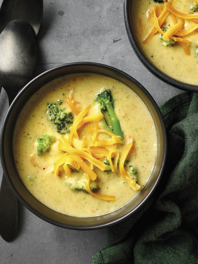 Broccoli cheddar soup.