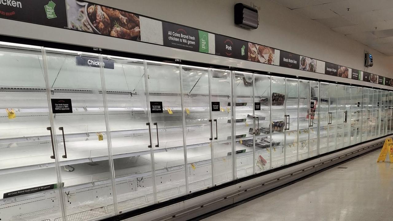 ‘Knew it would happen’: Shelves stripped bare