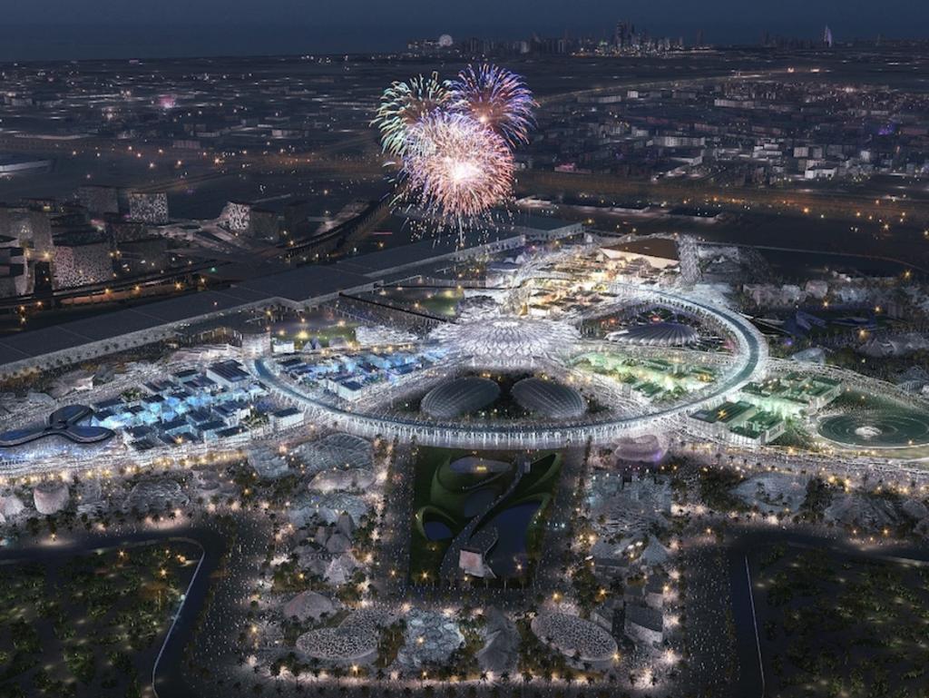 One of the ‘districts’ for the Expo2020 World Expo in Dubai.