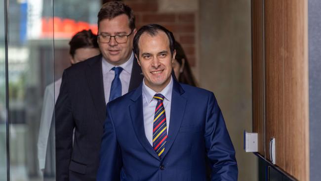 Vincent Tarzia has been elected as the new South Australian Liberal leader in a ballot vote. Picture: Ben Clark/NewsWire