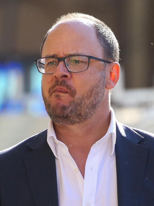 ABC Investigations Reporter Mark Willacy is seen arriving at the Federal Court in Sydney. Picture: NCA Newswire /Gaye Gerard