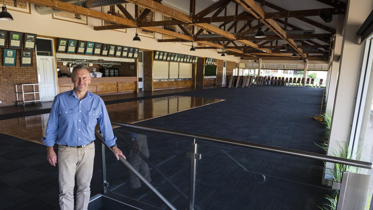 RASQ CEO Damon Phillips in the newly refurbished Glenvale Room at the Toowoomba Showgrounds. Picture: Kevin Farmer