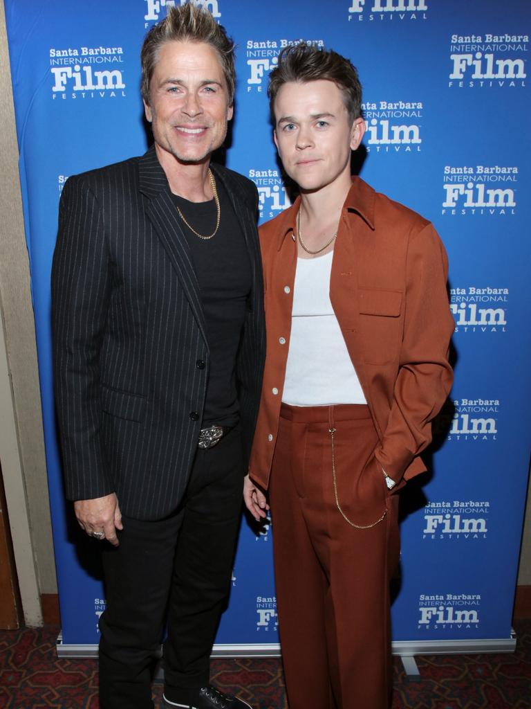 Johnny’s dad Rob Lowe is super famous. Picture: Robin L Marshall/Getty Images