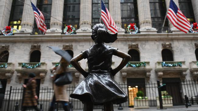 The New York Stock Exchange. Picture: AFP