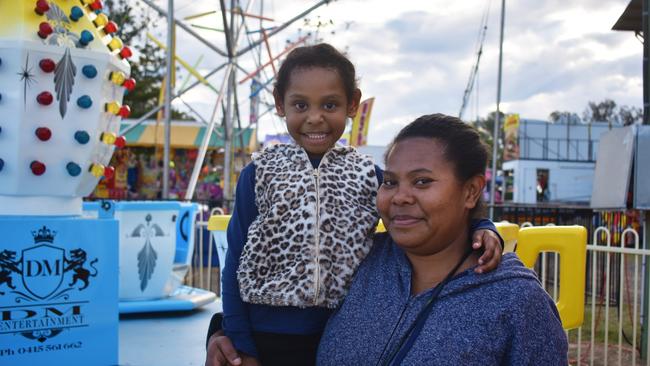 Shain and Lilly Moabi at the 2023 Gatton Show on Friday, July 21. Picture: Peta McEachern