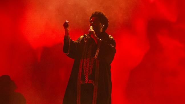 Crowds waited a long time for The Weeknd’s Melbourne shows, but it was worth the wait. Picture: Rick Clifford