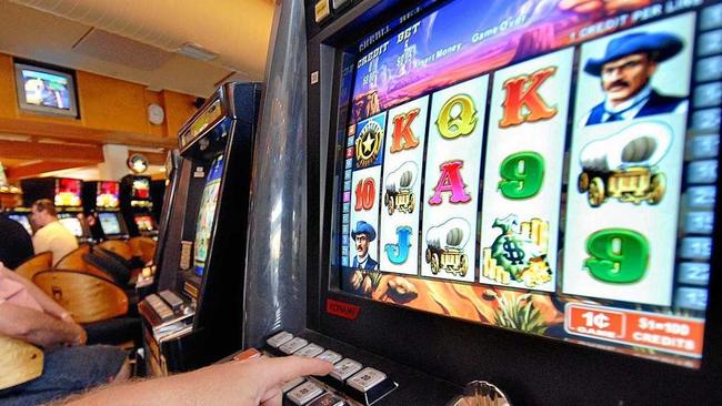 TOO MUCH: The amount of money the pokies are taking across the region is staggering. Picture: Contributed