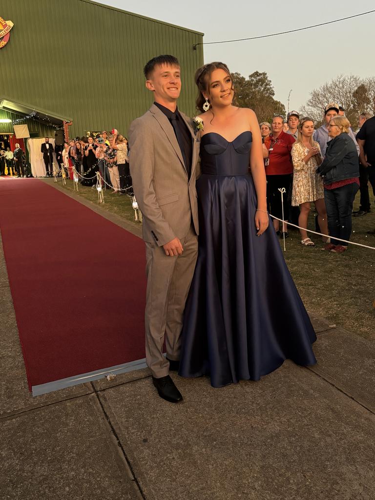 The students from Nanango State School celebrate their formal.