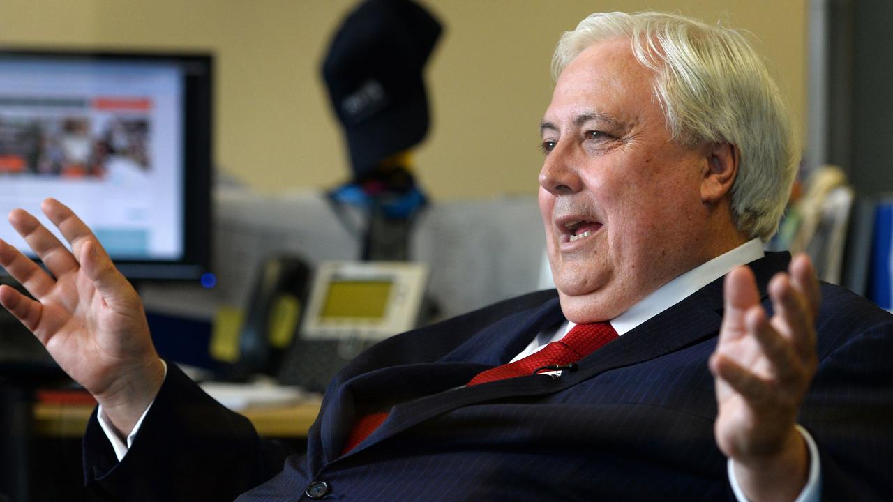 Clive Palmer’s United Australia Party didn’t win a single senate seat. Picture: AFP