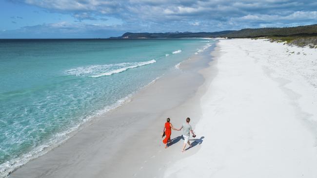 Friendly Beaches, Freycinet National Park. Picture: Stu Gibson