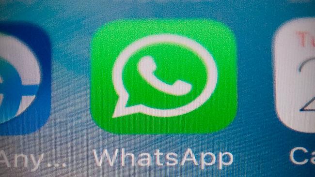 An Indian woman has been caught selling kidnapped children on Whatsapp. Picture: AFP Photo/Nicolas Asfouri
