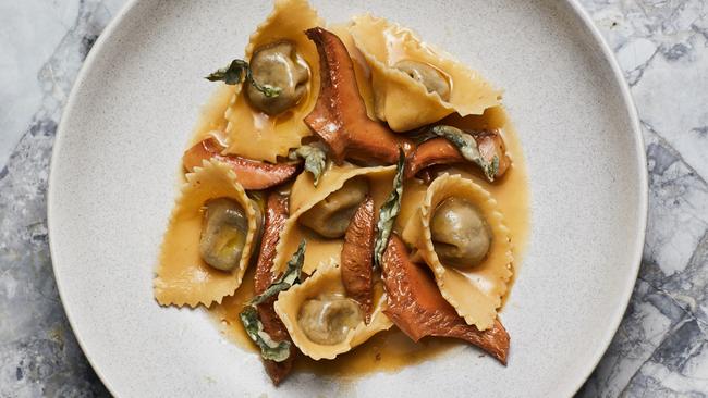 The terrific tortellini with pine mushrooms at Tipo 00.