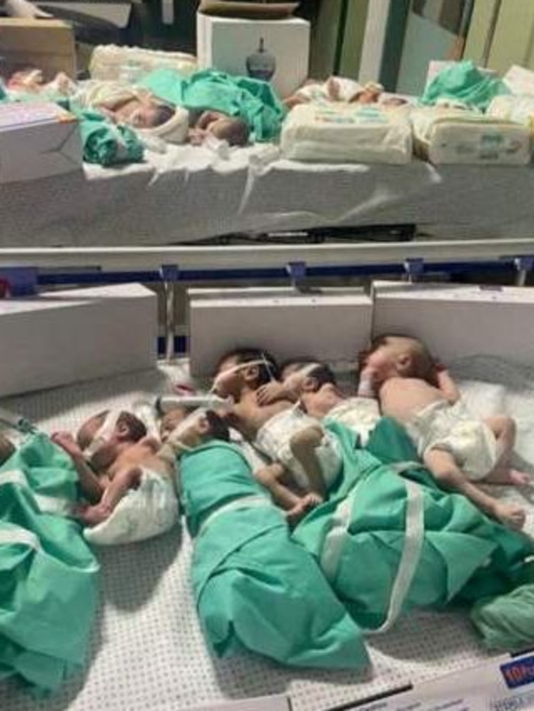 A lack of electricity had forced the neonatal unit to shut down. Picture: Reuters