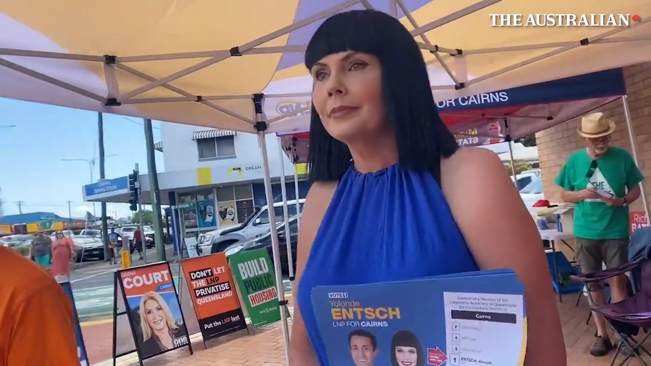 WATCH: LNP Cairns candidate Yolonde Entsch dodges questions on government grants