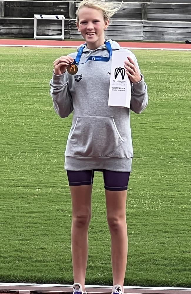 Junior Sunshine Coast athlete Grace Brimelow.