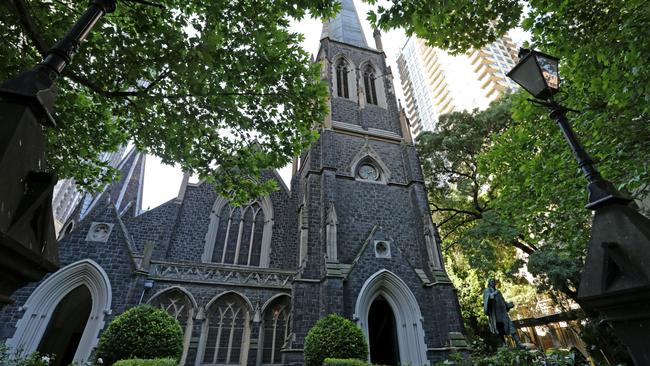 A photo of the Wesley Church.