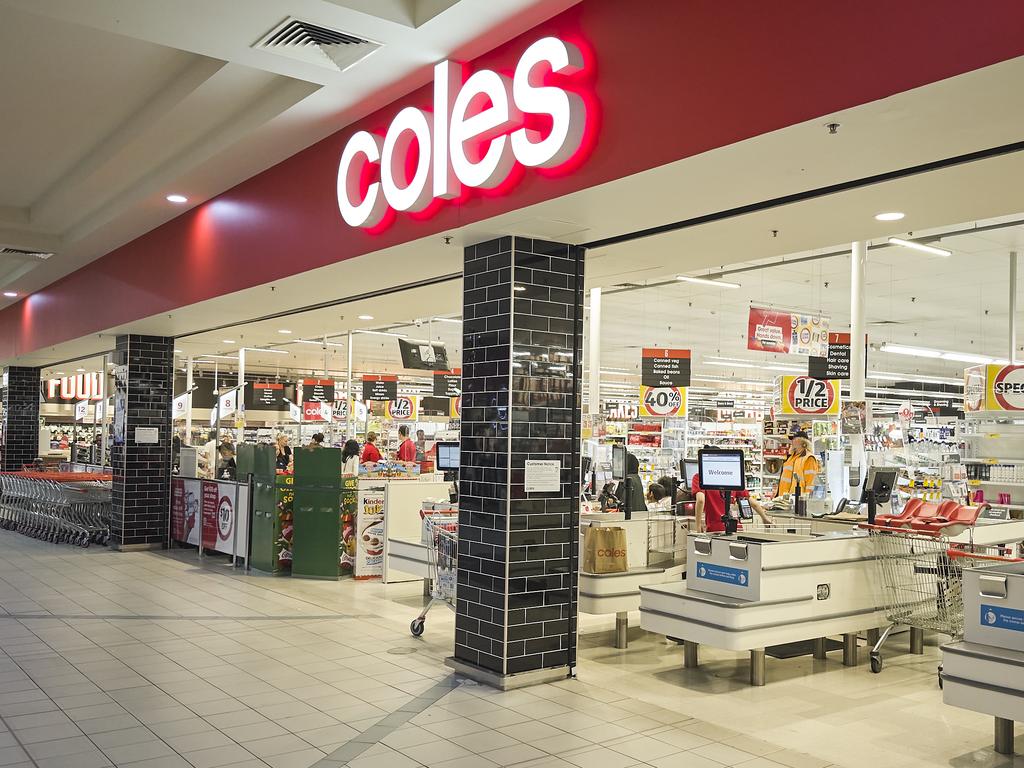 A Coles customer has let loose at the supermarket chain after he claims he was made to feel like a thief over the 25 cent paper bags. Picture: Matt Loxton