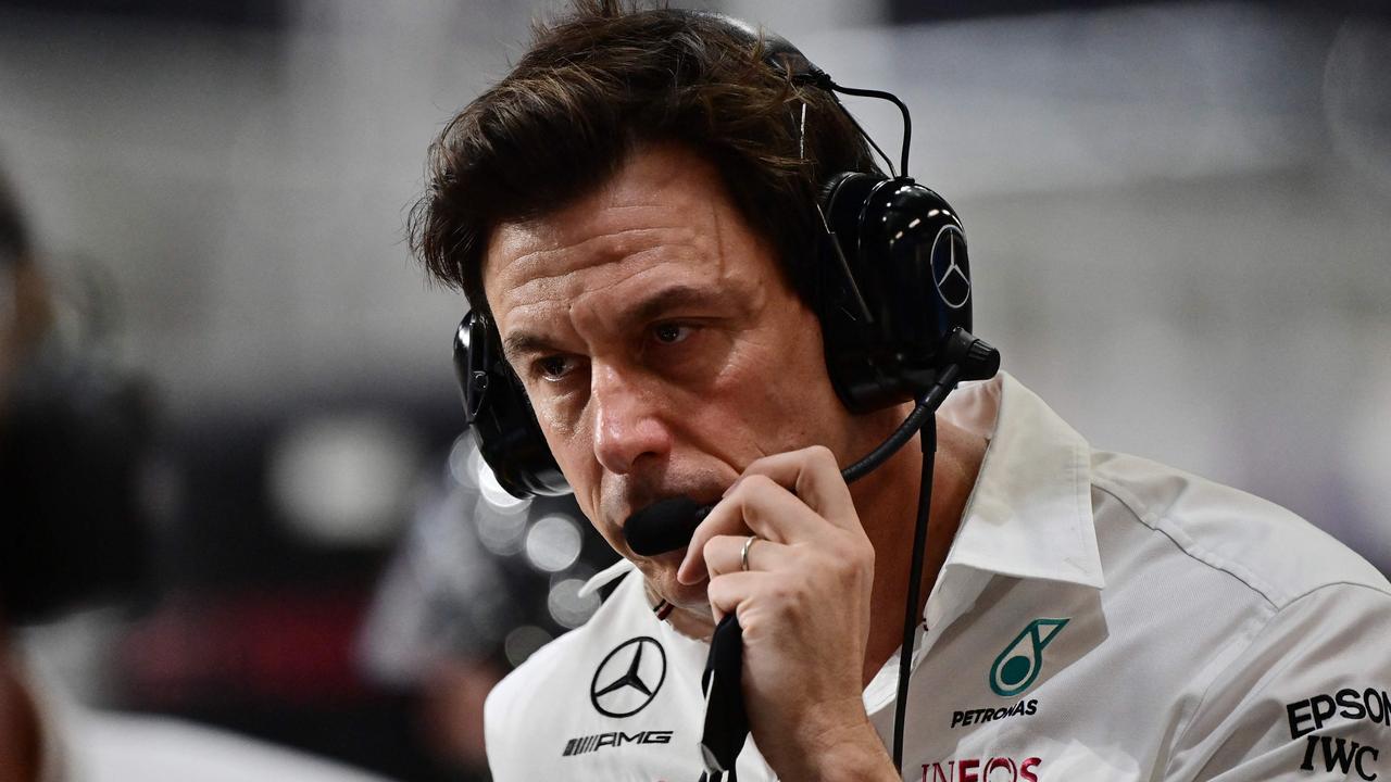 Toto Wolff is still fuming. Photo by ANDREJ ISAKOVIC / various sources / AFP