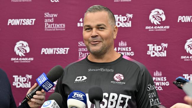 Northern Beaches Police were called to the home of Manly Warringah Sea Eagles coach Anthony Seibold in North Curl Curl on Tuesday after bullet holes were discovered. Picture: David Becker