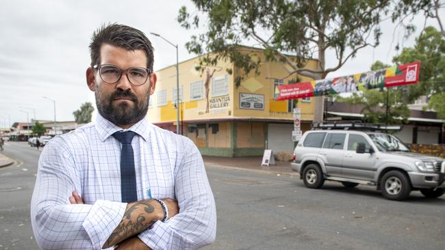 Alice Springs mayor Matt Paterson mayor has renewed his calls for additional police in his hometown. Picture: Mark Brake