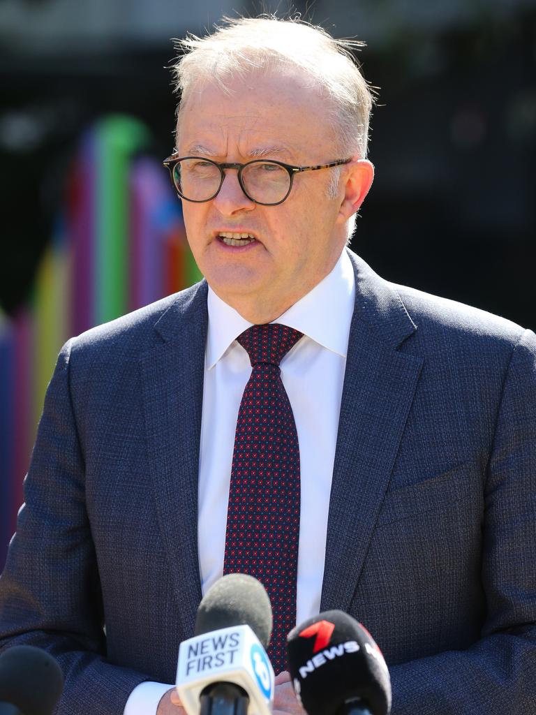 Prime Minister Anthony Albanese. Picture: NewsWire / Gaye Gerard