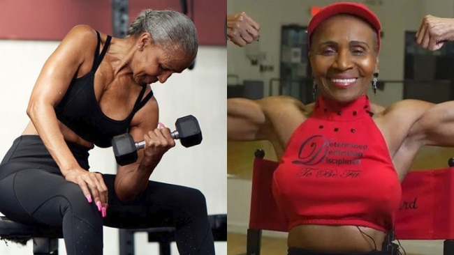 Image] This is 80 year old Ernestine Shepherd. She was 50 years