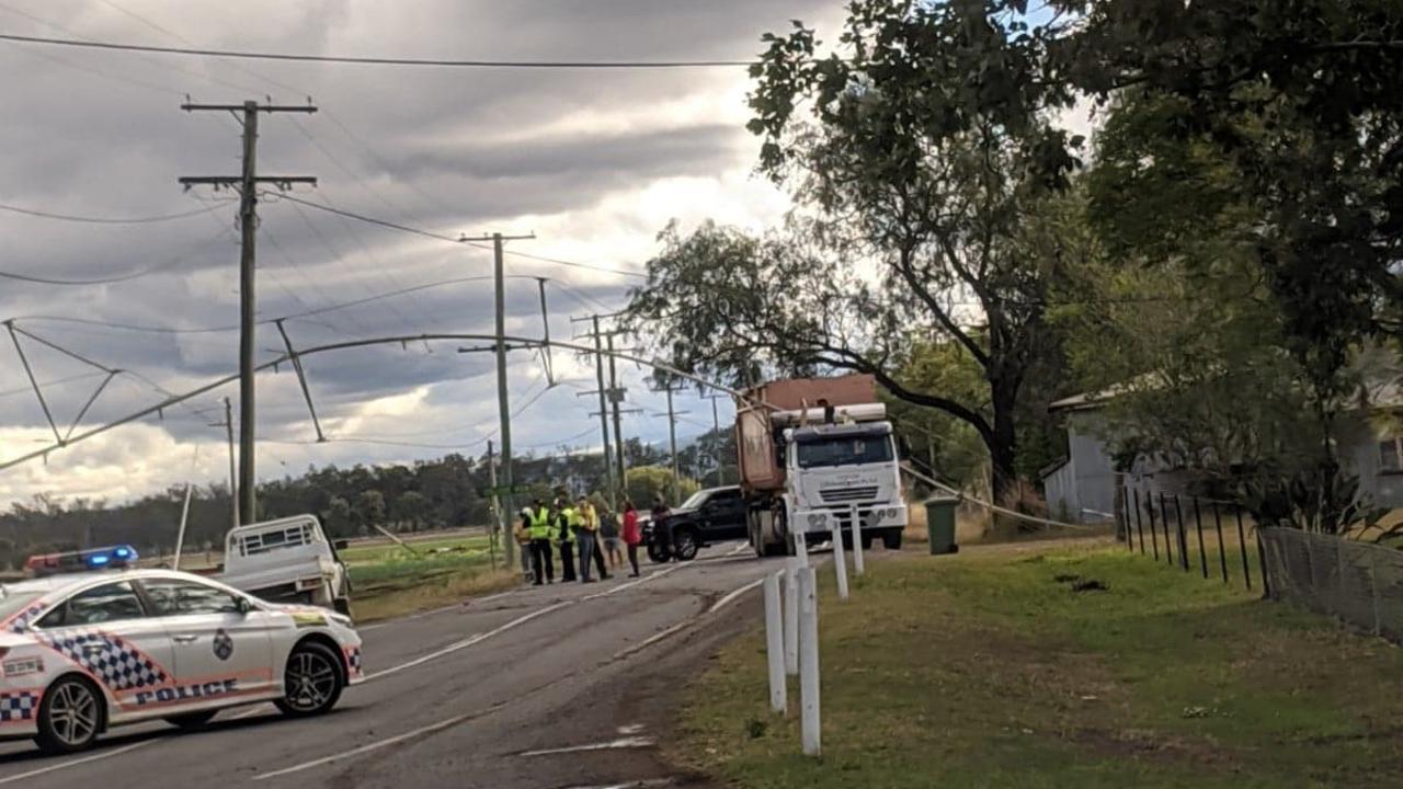 Rubbish truck irrigator crash: Gatton Laidley Road traffic | The ...