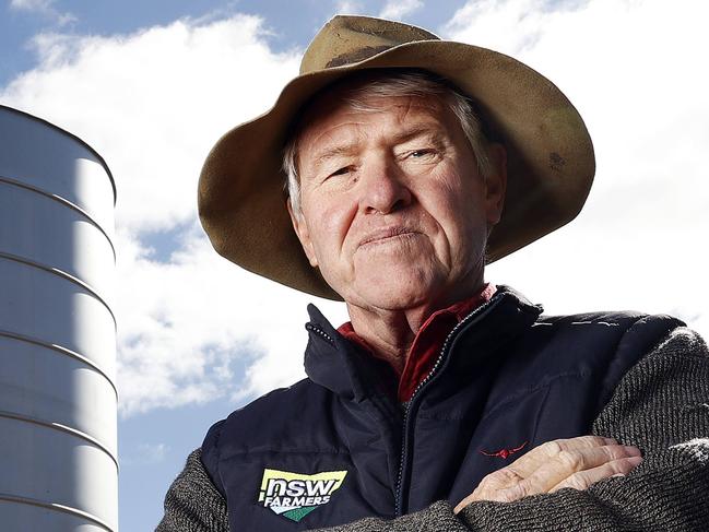 WEEKEND TELEGRAPHS SPECIAL. JUNE 9, 2022.ÃPLEASE CONTACT WEEKEND PIC EDITOR ROHAN KELLY BEFORE PUBLISHING.Pictured at his Grain Farm in Mullaley today is Xavier Martin, who is also the NSW Farmers Association Vice President and is calling for an ACCC Inquiry into Supply Chain issues in the Grain Market. Picture: Tim Hunter.