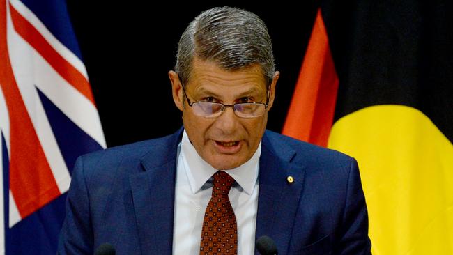 Former Victorian premier Steve Bracks says Jacinta Allan will hit the ground running as premier. Picture: Andrew Henshaw