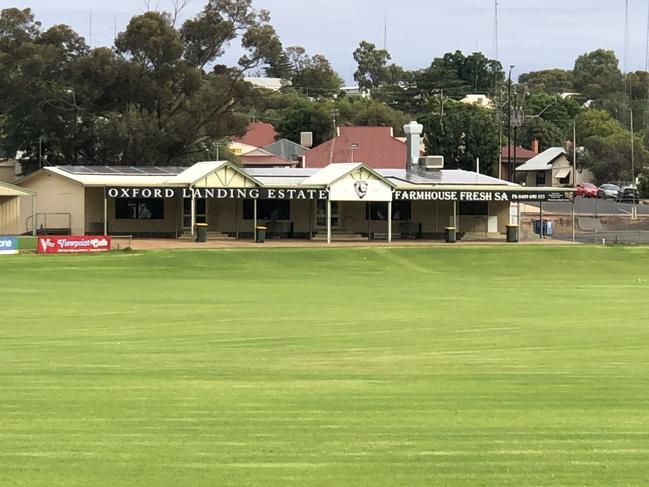 The Waikerie Football Club oval.