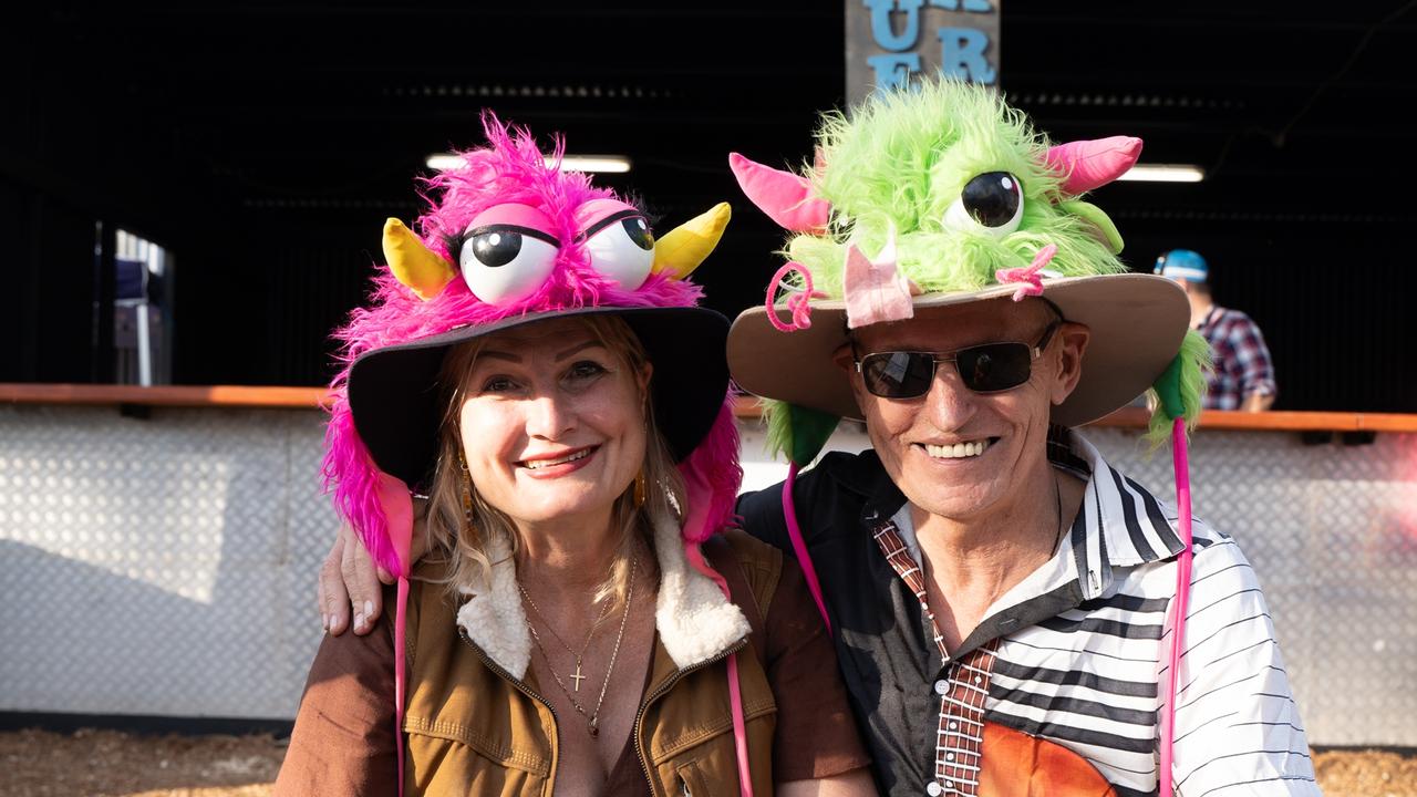 Sandy Dee and Brian Delaney at the 2023 Gympie Music Muster. August 24, 2023. Picture: Christine Schindler